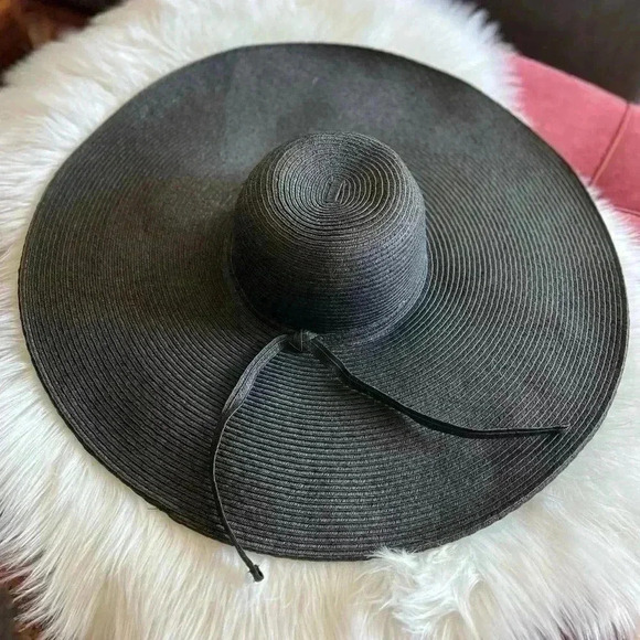 Accessories - Huge Sunhat Women's Wide Floppy Brim Summer Beach Sun Hat Straw Cap Party